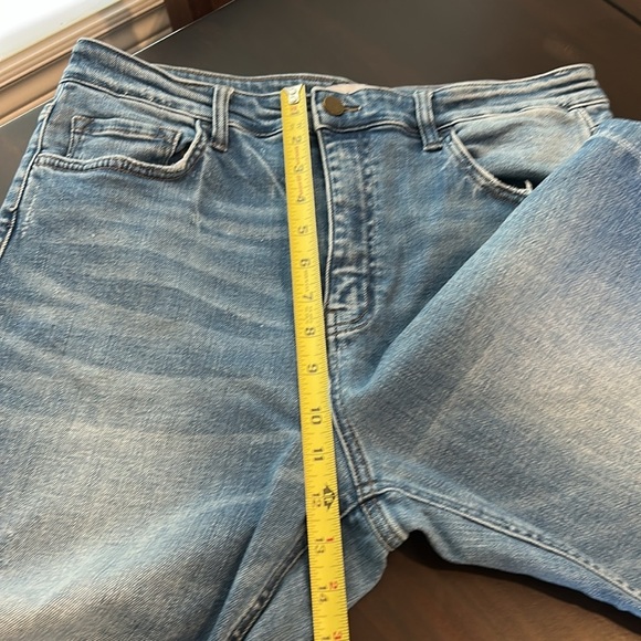 Flying Monkey Distressed Raw Hem Jeans - Picture 4 of 14